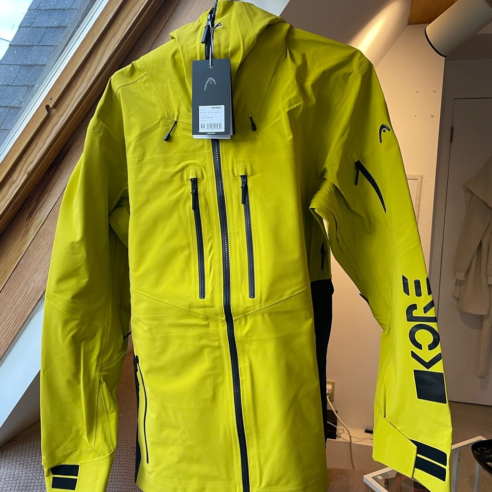 Head Kore Yellow Ski & Snowboard Jacket